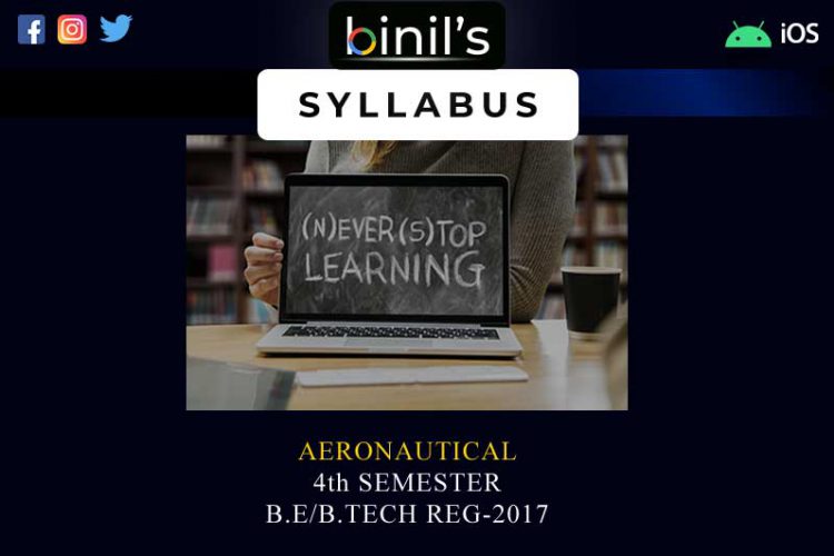 Aeronautical Syllabus 4th Sem, Reg-17