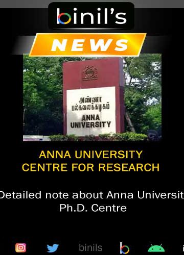 Anna University Centre for Research