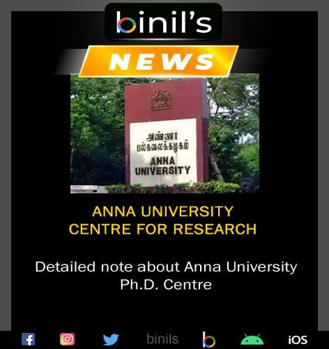 Anna University Centre for Research