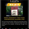 Anna University Engineering TNEA Counselling