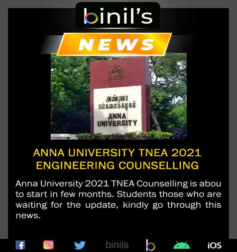 Anna University Engineering TNEA Counselling