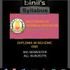 Diploma M ScheDiploma M Scheme 6th Sem CSE Syllabus