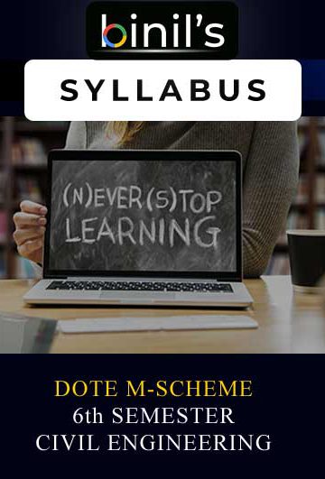 Diploma M Scheme 6th Sem Civil Syllabus