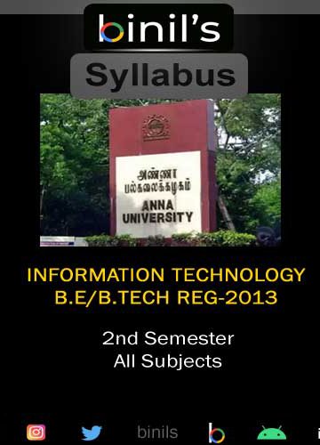 IT Syllabus 2nd Sem Reg-13