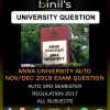 anna university automobile engg 3rd sem nov/dec 2019 regulation 2017