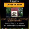 Anna University imp questions