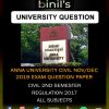 Anna University Civil Engineering Question Paper 2019 2nd sem Reg 17