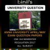 anna university CSE question papers for 2nd sem april/may19 regulation 2017