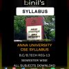 CSE Syllabus Reg-13