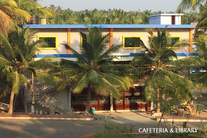 Cafeteria & Library