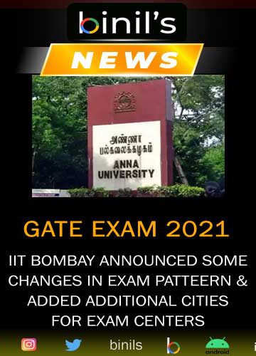 Gate Exam 2021