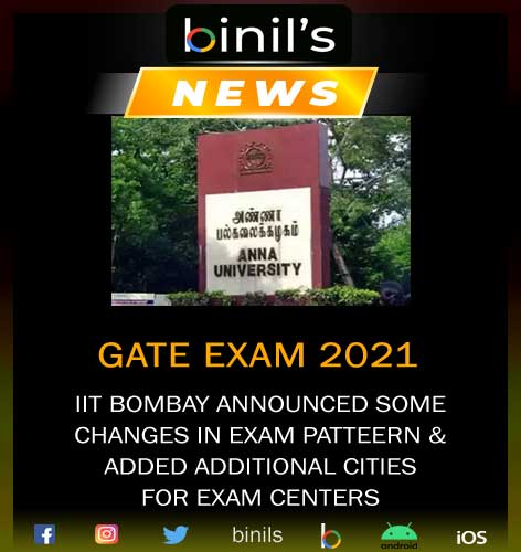 Gate Exam 2021