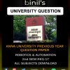 anna university robotics and automation question papers 2019 for 2nd sem regulation 2017