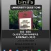 Anna University Electrical Engineering Question Paper Apr/May 15 Reg-13