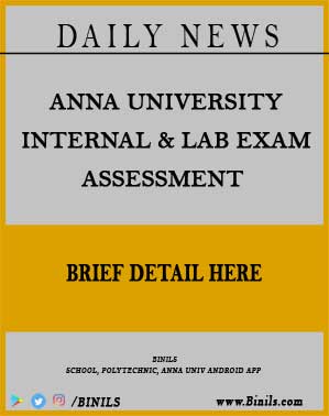 Anna University Lab Exam and Internal Assessment Modalities