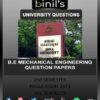 Anna University Mechanical Previous Year Question Papers Regulation -13