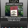 Anna University Communication Engineering Questions Papers 1st Sem