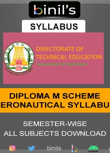 Diploma M Scheme Aeronautical Syllabus