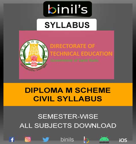 Diploma M Scheme Civil Engineering Syllabus