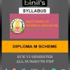 M Scheme Polytechnic ECE Syllabus 6th Sem