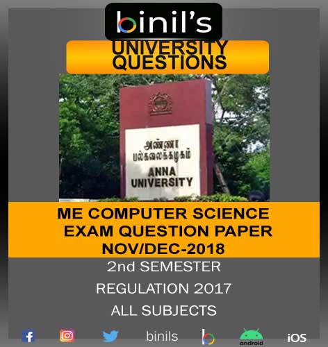 Anna University computer sciences engineering question papers 2nd Sem