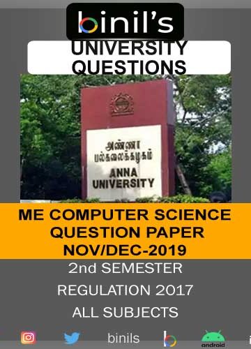 Anna University Computer Science previous year question papers 2nd sem