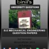 Anna University mechanical previous year question paper Reg- 13