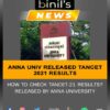 anna university tancet exam results 2021