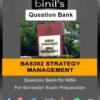 BA5302 Strategic Management Anna University Important Questions