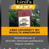 Anna University WH Results Published