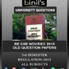 CSE 3rd Sem Nov/Dec 2015 Question Papers