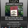 CSE 3rd Sem April/May 2017 Question Papers