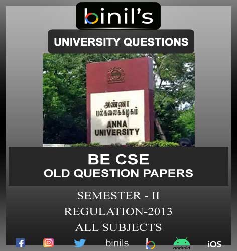 CSE Question Papers 2nd Sem