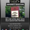 CSE Reg-13 april/may 2019 2nd sem question papers