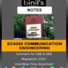 Communication Engineering Notes