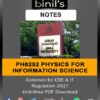 ph8252 physics for information science notes