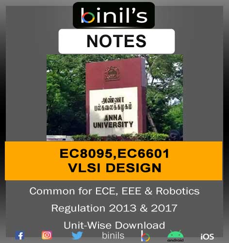 VLSI Design Reg-13 & 17 Notes