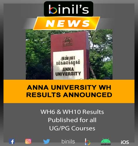 Anna University Withheld Result for UG/PG Courses