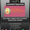 DOTE University Diploma CSE Question Papers All Semester M-Scheme