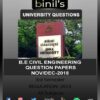 Civil Question Papers 3rd Semester Nov/Dec 2018 Reg-2013