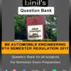 Anna University B.E 8th sem Question Bank reg-2017