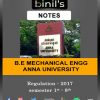 Anna University Mechanical Notes Reg-17