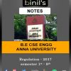 Anna University CSE Notes