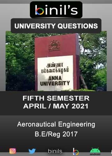 anna university 5th sem question papers