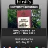 Anna University April 2021 Reg-2017 Civil 3rd Sem Question paper