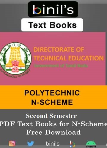 N-Scheme Diploma 2nd sem text book pdf