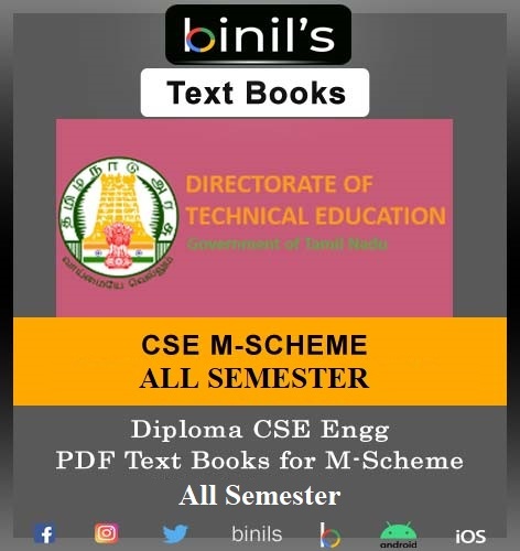 M-Scheme Diploma CSE text book pdf