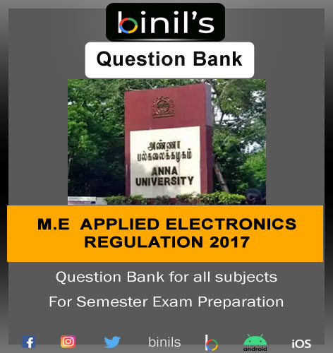 Applied Electronics reg-17 question bank