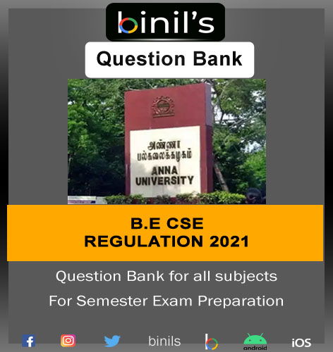 Reg-2021 CSE question bank