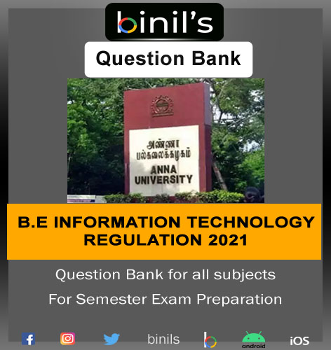 Reg-2021 IT question bank